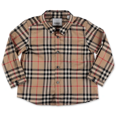 Shop Burberry Shirt In Check