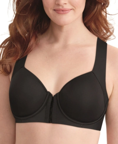 Shop Bali Women's One Smooth U Posture Boost With Eversmooth Back Underwire Bra Df3450 In Black