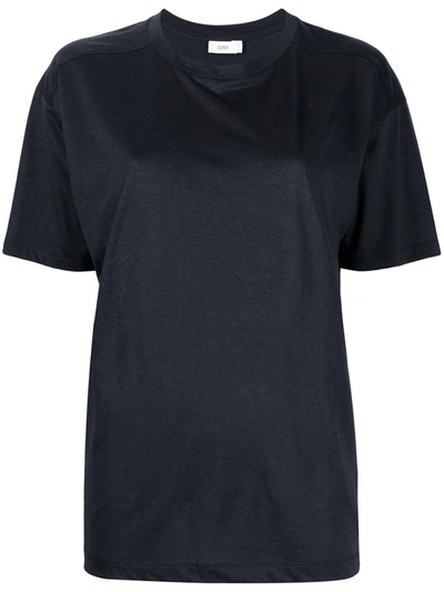 Shop Closed Short-sleeved Crew-neck T-shirt In Blue