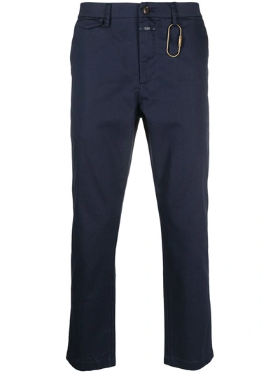 Shop Closed Straight-leg Trousers In Blue