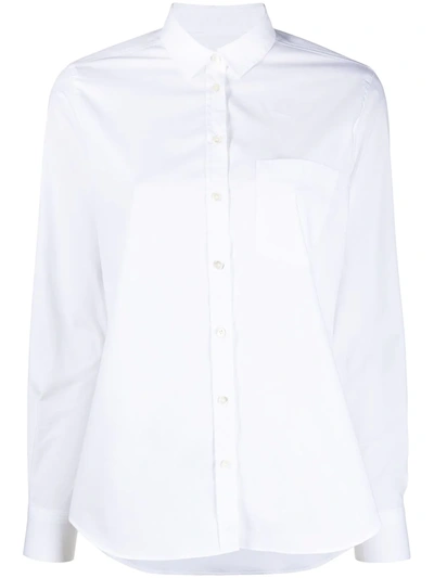 Shop Closed Classic Cotton Shirt In White