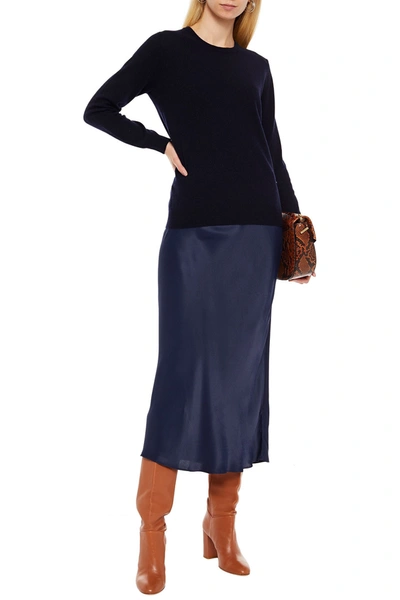 Shop N•peal Cashmere Sweater In Navy