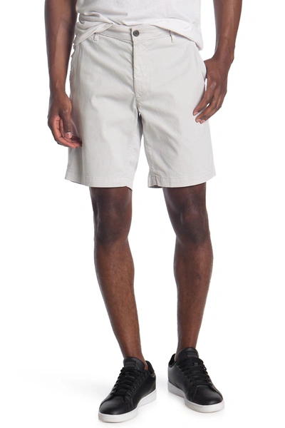 Shop Ag Wanderer Chino Shorts In Pale Cinder