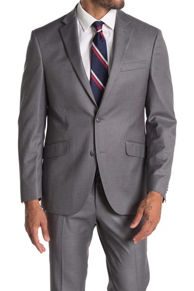 Shop Kenneth Cole Reaction Flex Suit Jacket In Light Grey