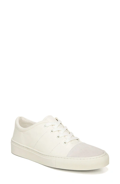 Shop Via Spiga Sybil Lace-up Sneaker In Milk Leather