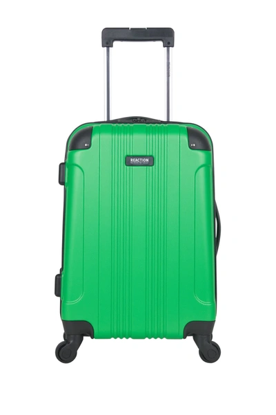 Kenneth Cole Reaction 20" Lightweight Hardside 4-wheel Spinner Carry-on Luggage In Kelly Green