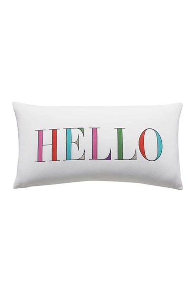 Shop Kate Spade Multi Hello Decorative Pillow