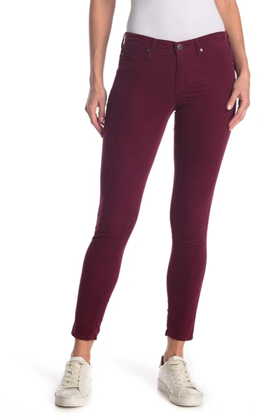 Shop Ag Legging Ankle Skinny Jeans In Gooseberry