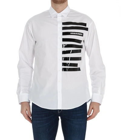 Shop Dsquared2 Shirt In White