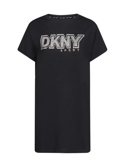 Shop Dkny Dress In Black