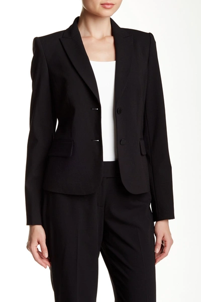 Shop Calvin Klein Two Button Short Jacket In Black