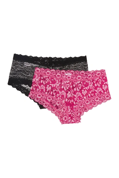 Shop Hanky Panky Full Bottom V-bikini Panties In Lurex Leopard/vntp-r