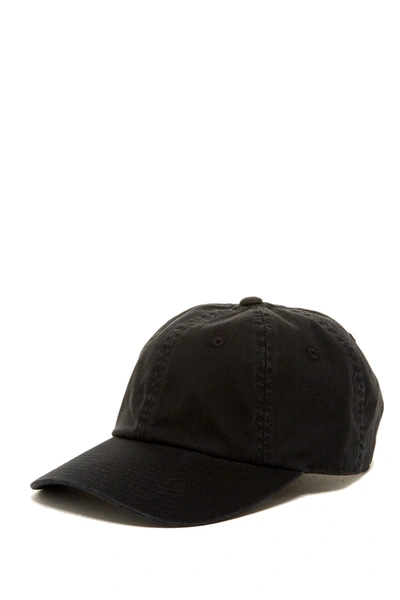 Shop American Needle Washed Cotton Twill Cap In Blk