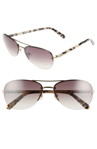 Kate Spade Beryls 59mm Sunglasses In 03yg-cc | ModeSens