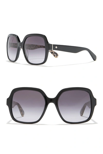 Shop Kate Spade Katelee 54mm Sunglasses In 0fp3