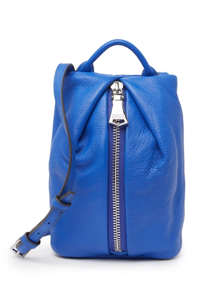 Shop Aimee Kestenberg Tamitha Mini Leather Crossbody Bag In Lapis Blue