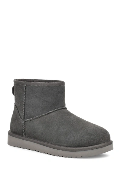 Shop Koolaburra By Ugg Mini Ii Faux Fur Lined Boot In Stone Grey