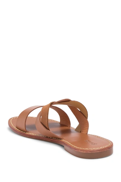 Shop Soludos Imogen Slide Sandal In Walnut