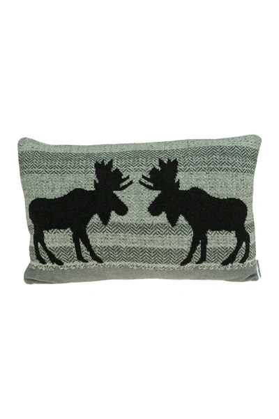 Parkland Collection Buck Lodge Pillow In Grey