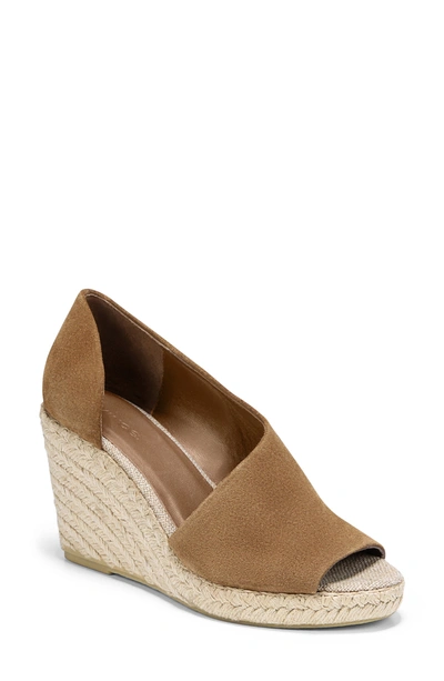 Shop Vince Sonora Espadrille Wedge In Olive Wood
