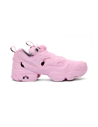 Shop Vetements Pink Reebok Instapump Sneakers
