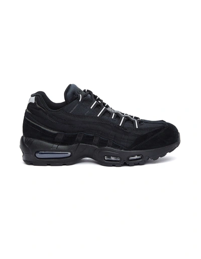 Shop Comme Des Garçons Black Nike Air Max 95 Sneakers