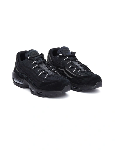 Shop Comme Des Garçons Black Nike Air Max 95 Sneakers