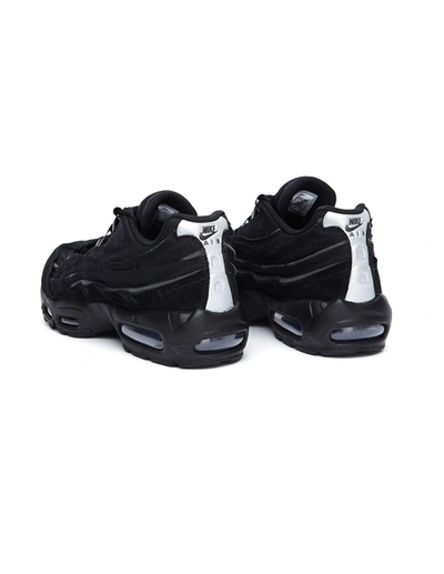 Shop Comme Des Garçons Black Nike Air Max 95 Sneakers