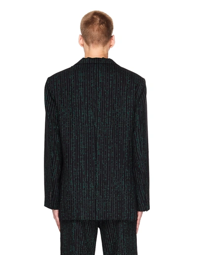 Shop Vetements Black Matrix Printed Jacket