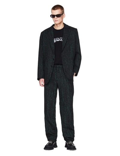 Shop Vetements Black Matrix Printed Jacket