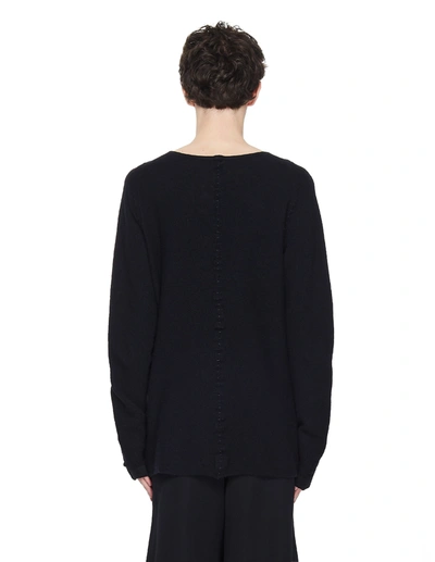 Shop Isaac Sellam Arrete Wool Pullover In Black