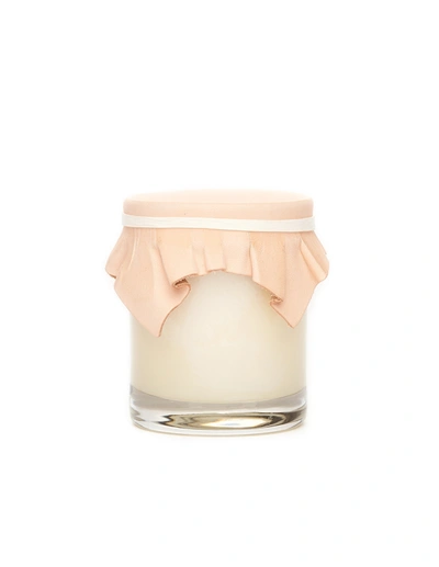 Shop Hender Scheme Smoky Leather Candle In White