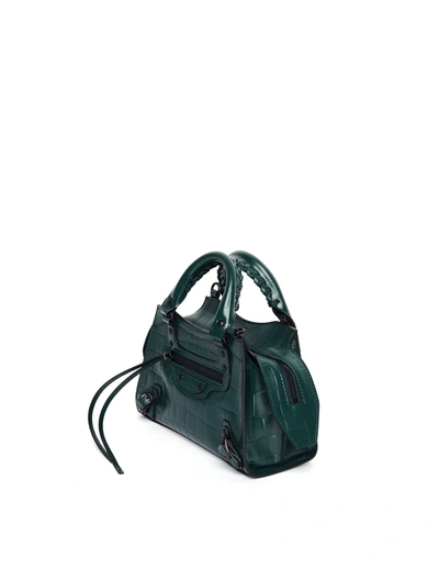 Balenciaga Forest Green Neo Classic Mini Top Handle Bag | ModeSens