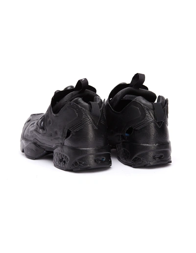 Vetements Black Reebok Instapump Sneakers In Black