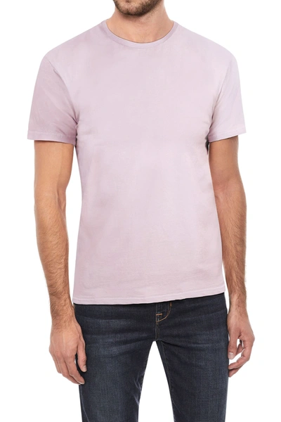 X-ray Men's Basic Crew Neck Short Sleeve T-shirt In Baby Pink