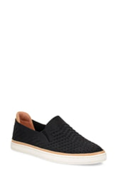 Shop Ugg ® Sammy Slip-on Sneaker In Black Fabric