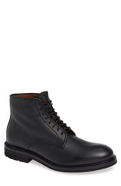 Shop Aquatalia Renzo Embossed Leather Boot In Black