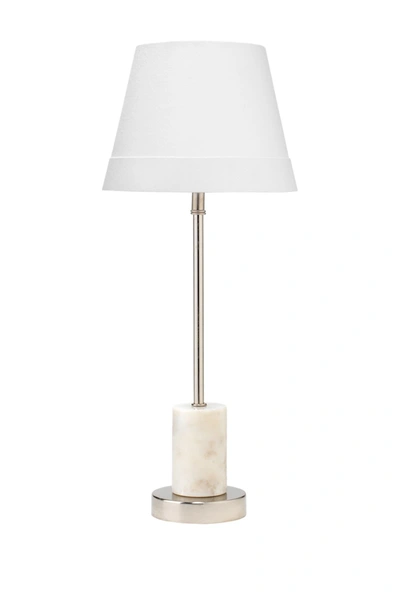 Shop Shine Studio Darcy Marble Table Lamp In White