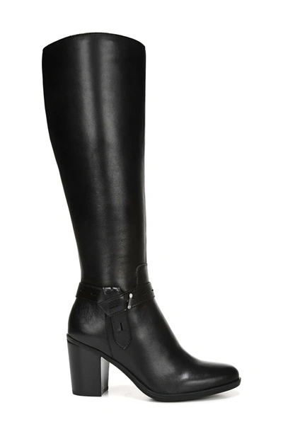 Shop Naturalizer Kamora Knee High Boot In Black Leather