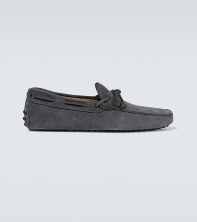 Koe Verwarren Gedragen Tod's City Gommino Driving Shoes In Grey | ModeSens