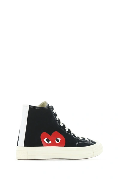Comme Des Garçons Play Off-white Converse Edition Half Heart Chuck 70 High  Sneakers | ModeSens