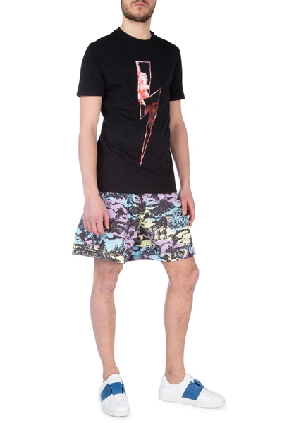 Shop Maunakea Printed Polyester Bermuda Shorts Nd  Uomo Xl