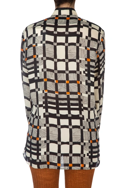 Shop The Row Printed Crepe De Chine Shirt Nd  Donna Xs