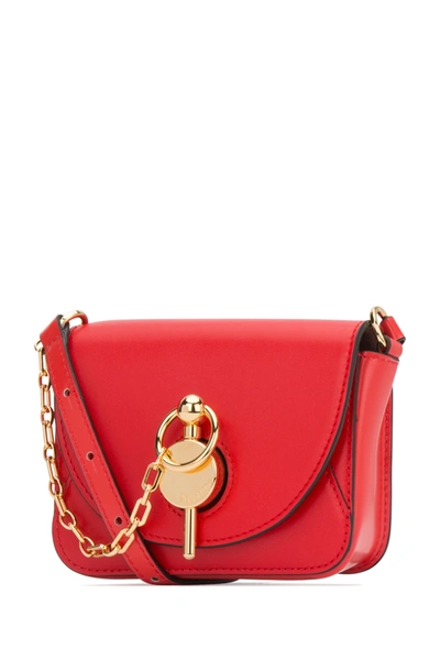 Shop Jw Anderson Red Leather Nano Keyts Crossbody Bag Nd  Donna Tu