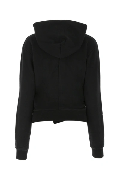 Shop Ben Taverniti Unravel Project Black Cotton Sweatshirt  Nd Unravel Donna Xs