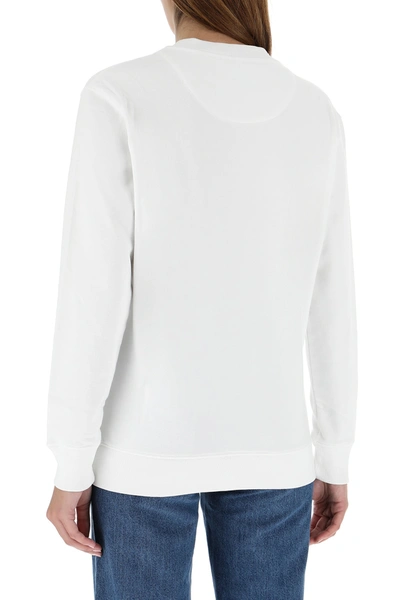 Shop Versace White Cotton Sweatshirt  Nd  Donna S