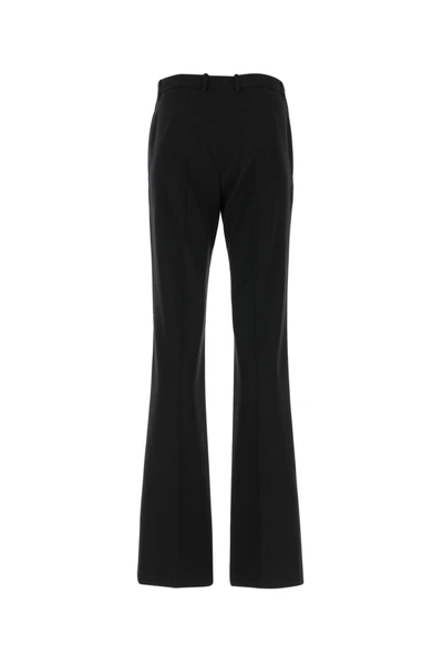 Shop Balenciaga Black Gabardine Pant Nd  Donna 38f