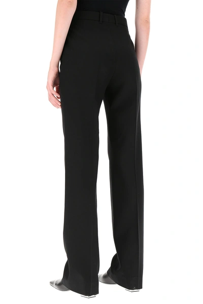 Shop Balenciaga Black Gabardine Pant Nd  Donna 38f