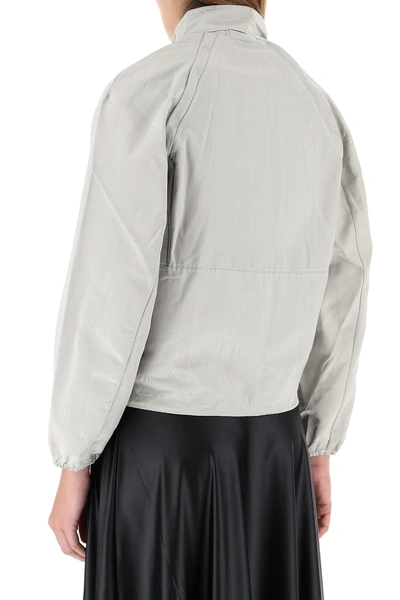 Shop Marine Serre Light Grey Polyester Jacket Nd  Donna S