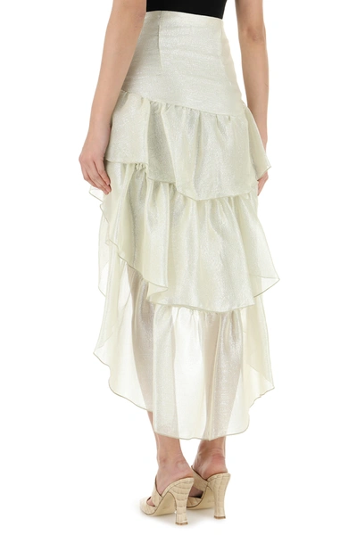 Shop Wandering Embellished Silk Blend Skirt Nd  Donna 40